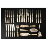 Joseph Freget English knives and  Serving Pieces