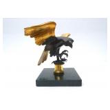 Japanese Meiji Period Bronze Eagle