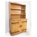 Monterey Rancho Style stepback cupboard