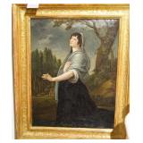 18th/19th c Oil on canvas Milton