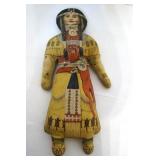 Indian cloth doll 17"