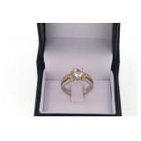 18kt  gold Diamond ring  - signed  A. Jaffe