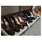 7 Pairs of Vintage Ladies High Heel Shoes