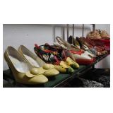 7 Pairs of Vintage Ladies High Heel Shoes