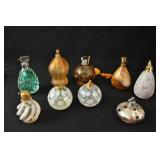 Collection of perfume bottles