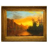 Albert Bierstadt (1830-1902) Yosemite Landscape