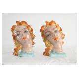 Czechoslovakian Art Deco figures - 2 girls