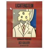 Roy Lichtenstein Offset Lithograph in Colors
