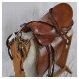 Polo Saddle & stand JA Barnsby & Sons England