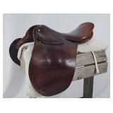 Fine Leather English Saddle by Millers NYC