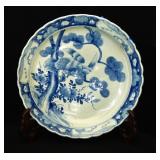 Japanese Imari blue and white charger