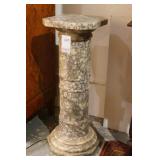 Italian Carrera Marble Pedestal