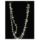 Navajo Heishi fetish necklace