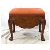 Early 19th cent Queen Anne Bench