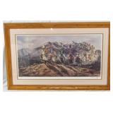 John Steele  Kachina March Lithograph