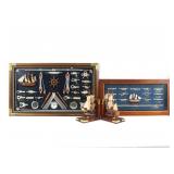 Two Nautical Knots presentation and bookends