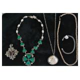 Sterling and Silver Necklaces, Pendants