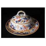 Junea 19th c. Ironstone covered dish