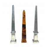 3 Obelisks - Stone and Pewter (Portugal)