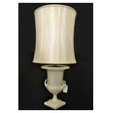 Ceramic "Amphora" 47" Lamp with wood base