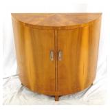 Demi-lune console cabinet by Baker Furniture