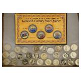 33 Collectible US Quarters 1776-1976 and State