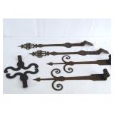 Spanish Colonial Iron Door Hinges