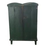 Rustic Green Painted cabinet