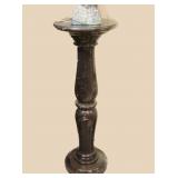 Black Marble pedestal