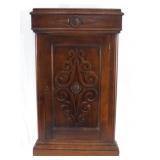 Rare Victorian !9 cen.  Mahogany  wall cabinet