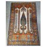 19th cent. Bakhtiari Prayer rug