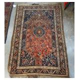 Shiraz  Persian rug - over 100 years old