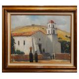 Douglas Shively 16" x 20" OB Ventura Mission