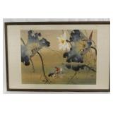 Regina Leong Calligraphy Painting on Silk