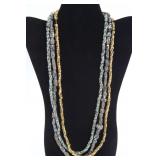 Three 19th cent Trade bead necklaces