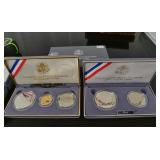Two Mount Rushmore Anniversary Coin Sets