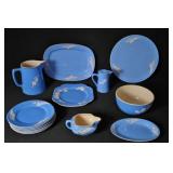 Vintage Blue Bennett Bakeware - 14pcs