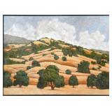 Giron Juarez Santa Ynez Mixed Media Landscape