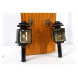 Cased Ford Model A  Tungsten Carbide headlamps