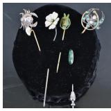 Unusual Antique stick pins