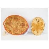 Canadian Cree basket & Papago Baskets
