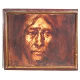 Lester Burton Hawks (1936 - 2000) oil on board