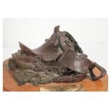 Keith Christy Bronze - Saddles 1984