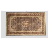 Fine Persian Tabriz Silk Rug