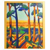 Joï¿½o de Brito (1958)  oil on canvas Ca. landscape