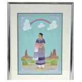 Charlie Begay (Dine) Navajo Woman