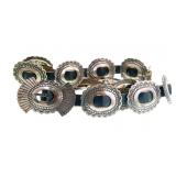 Harold Smith Royston Navajo sterling concho belt
