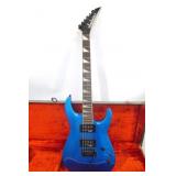 Jackson JS22 Dinky Arch Top Metallic Blue Guitar