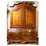 19th cent. Dutch Bombay cabinet