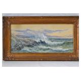 Will Connell (1898-1961) Seascape Watercolor